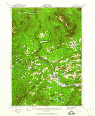 Phillips Maine Historical topographic map, 1:62500 scale, 15 X 15 Minute, Year 1929