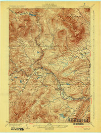 Phillips Maine Historical topographic map, 1:62500 scale, 15 X 15 Minute, Year 1932