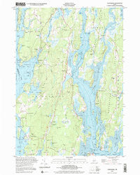 Phippsburg Maine Historical topographic map, 1:24000 scale, 7.5 X 7.5 Minute, Year 2000