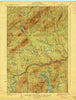 Pierce Pond Maine Historical topographic map, 1:62500 scale, 15 X 15 Minute, Year 1927