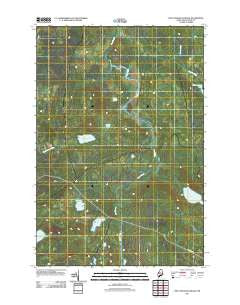 Pine Stream Flowage Maine Historical topographic map, 1:24000 scale, 7.5 X 7.5 Minute, Year 2011