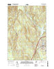 Pittsfield Maine Current topographic map, 1:24000 scale, 7.5 X 7.5 Minute, Year 2014