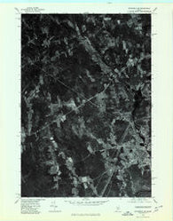 Pittsfield SW Maine Historical topographic map, 1:24000 scale, 7.5 X 7.5 Minute, Year 1975