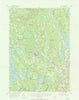 Poland Maine Historical topographic map, 1:62500 scale, 15 X 15 Minute, Year 1956