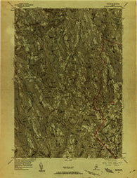 Poland Maine Historical topographic map, 1:48000 scale, 15 X 15 Minute, Year 1956