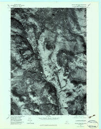 Poplar Mountain Maine Historical topographic map, 1:24000 scale, 7.5 X 7.5 Minute, Year 1977