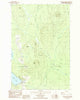 Portage Lake East Maine Historical topographic map, 1:24000 scale, 7.5 X 7.5 Minute, Year 1986