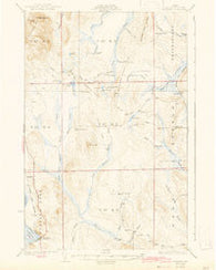 Portage Maine Historical topographic map, 1:62500 scale, 15 X 15 Minute, Year 1931