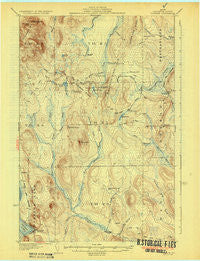 Portage Maine Historical topographic map, 1:62500 scale, 15 X 15 Minute, Year 1931