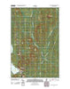 Portage Lake East Maine Historical topographic map, 1:24000 scale, 7.5 X 7.5 Minute, Year 2011