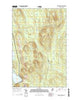 Portage Lake East Maine Current topographic map, 1:24000 scale, 7.5 X 7.5 Minute, Year 2014
