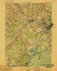 Portland Maine Historical topographic map, 1:62500 scale, 15 X 15 Minute, Year 1916