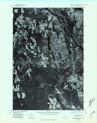 Presque Isle NE Maine Historical topographic map, 1:24000 scale, 7.5 X 7.5 Minute, Year 1975