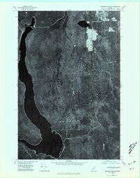 Presque Isle SW Maine Historical topographic map, 1:24000 scale, 7.5 X 7.5 Minute, Year 1975