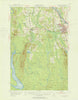Presque Isle Maine Historical topographic map, 1:62500 scale, 15 X 15 Minute, Year 1953