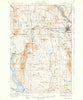 Presque Isle Maine Historical topographic map, 1:62500 scale, 15 X 15 Minute, Year 1935