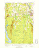 Presque Isle Maine Historical topographic map, 1:62500 scale, 15 X 15 Minute, Year 1953