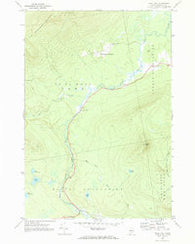Quill Hill Maine Historical topographic map, 1:24000 scale, 7.5 X 7.5 Minute, Year 1969