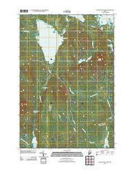 Ragged Mountain Maine Historical topographic map, 1:24000 scale, 7.5 X 7.5 Minute, Year 2011