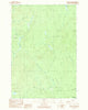 Ragmuff Stream Maine Historical topographic map, 1:24000 scale, 7.5 X 7.5 Minute, Year 1989