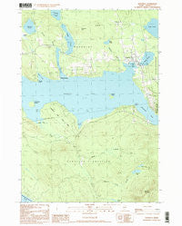 Rangeley Maine Historical topographic map, 1:24000 scale, 7.5 X 7.5 Minute, Year 1997