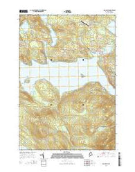 Rangeley Maine Current topographic map, 1:24000 scale, 7.5 X 7.5 Minute, Year 2014