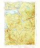Rangeley Maine Historical topographic map, 1:62500 scale, 15 X 15 Minute, Year 1939
