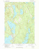 Raymond Maine Historical topographic map, 1:24000 scale, 7.5 X 7.5 Minute, Year 1981