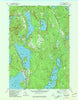 Raymond Maine Historical topographic map, 1:24000 scale, 7.5 X 7.5 Minute, Year 1981
