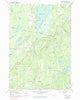 Razorville Maine Historical topographic map, 1:24000 scale, 7.5 X 7.5 Minute, Year 1961