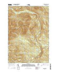 Redington Maine Current topographic map, 1:24000 scale, 7.5 X 7.5 Minute, Year 2014