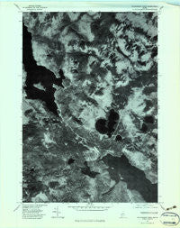 Richardson Pond Maine Historical topographic map, 1:24000 scale, 7.5 X 7.5 Minute, Year 1977