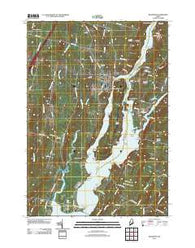 Richmond Maine Historical topographic map, 1:24000 scale, 7.5 X 7.5 Minute, Year 2011