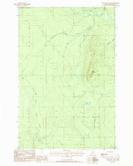 Rocky Mountain Maine Historical topographic map, 1:24000 scale, 7.5 X 7.5 Minute, Year 1987