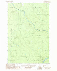 Rocky Mountain SW Maine Historical topographic map, 1:24000 scale, 7.5 X 7.5 Minute, Year 1987