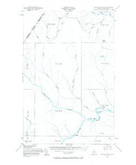 Rocky Mountain Maine Historical topographic map, 1:62500 scale, 15 X 15 Minute, Year 1955