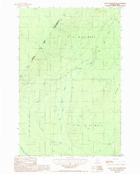 Rocky Mtn NW Maine Historical topographic map, 1:24000 scale, 7.5 X 7.5 Minute, Year 1987
