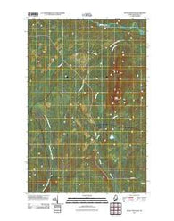 Rocky Mountain Maine Historical topographic map, 1:24000 scale, 7.5 X 7.5 Minute, Year 2011