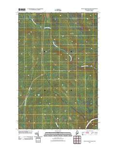Rocky Mountain SW Maine Historical topographic map, 1:24000 scale, 7.5 X 7.5 Minute, Year 2011