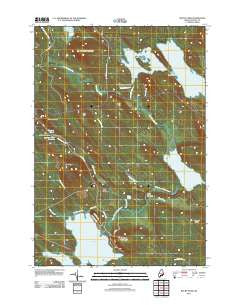 Rocky Pond Maine Historical topographic map, 1:24000 scale, 7.5 X 7.5 Minute, Year 2011