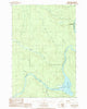 Round Pond Maine Historical topographic map, 1:24000 scale, 7.5 X 7.5 Minute, Year 1986