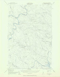 Round Pond Maine Historical topographic map, 1:62500 scale, 15 X 15 Minute, Year 1955