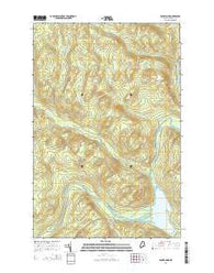 Round Pond Maine Current topographic map, 1:24000 scale, 7.5 X 7.5 Minute, Year 2014