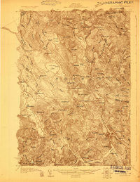 Rumford Maine Historical topographic map, 1:48000 scale, 15 X 15 Minute, Year 1927
