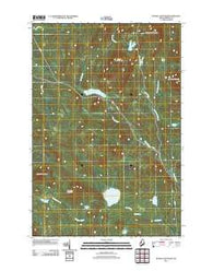 Russell Mountain Maine Historical topographic map, 1:24000 scale, 7.5 X 7.5 Minute, Year 2011