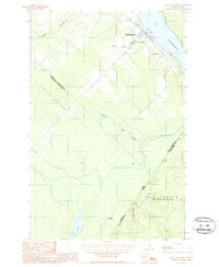 Saint-Eleuthere Quebec Historical topographic map, 1:24000 scale, 7.5 X 7.5 Minute, Year 1987