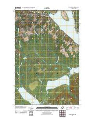 Saint Agatha Maine Historical topographic map, 1:24000 scale, 7.5 X 7.5 Minute, Year 2011