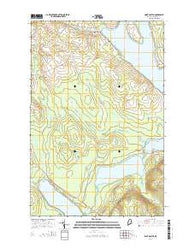 Saint Agatha Maine Current topographic map, 1:24000 scale, 7.5 X 7.5 Minute, Year 2014