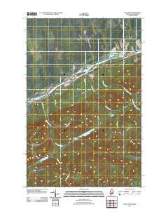 Saint John Maine Historical topographic map, 1:24000 scale, 7.5 X 7.5 Minute, Year 2011