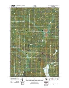 Saint John Pond Depot Maine Historical topographic map, 1:24000 scale, 7.5 X 7.5 Minute, Year 2011